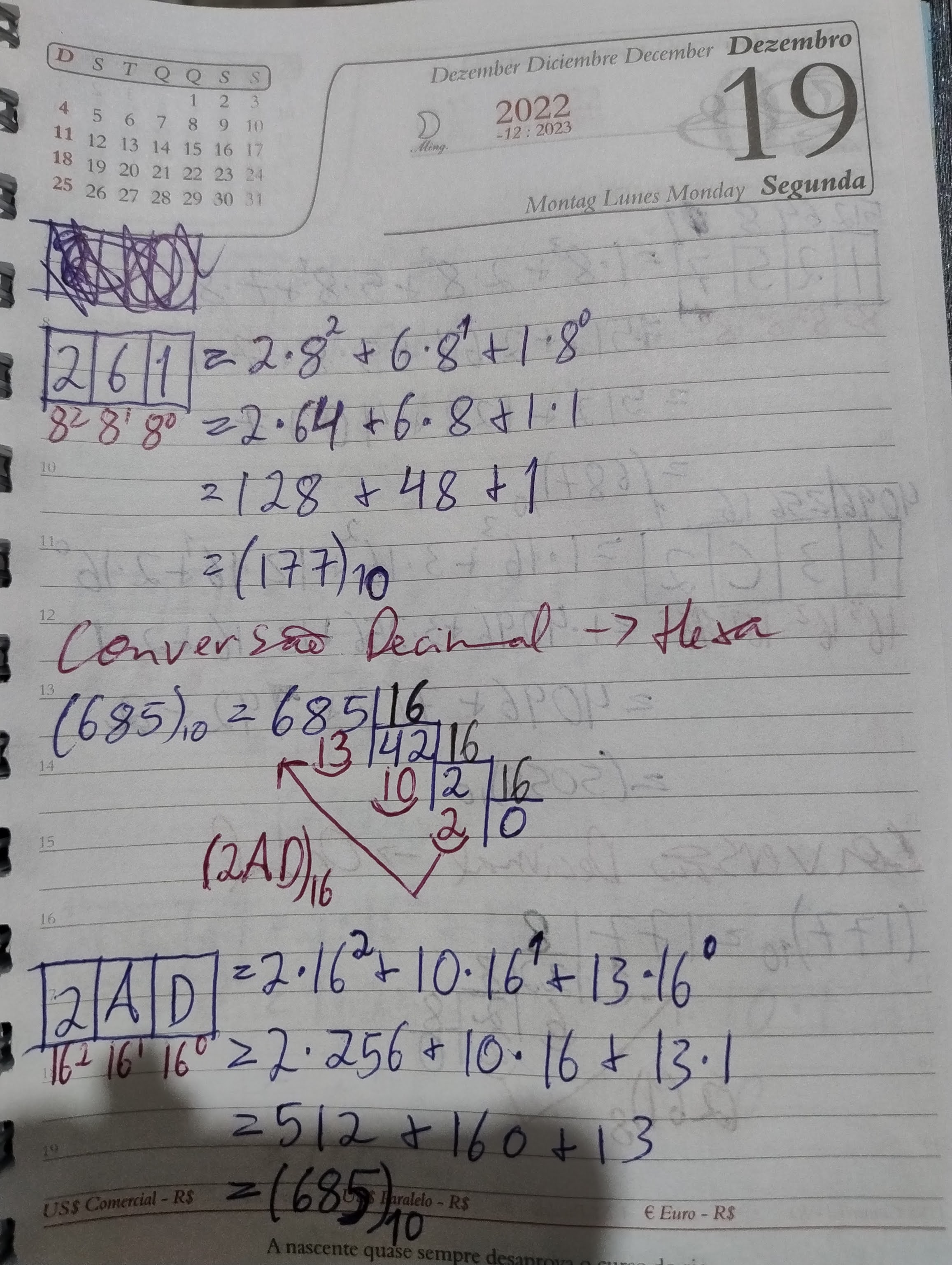 foto com texto e contas