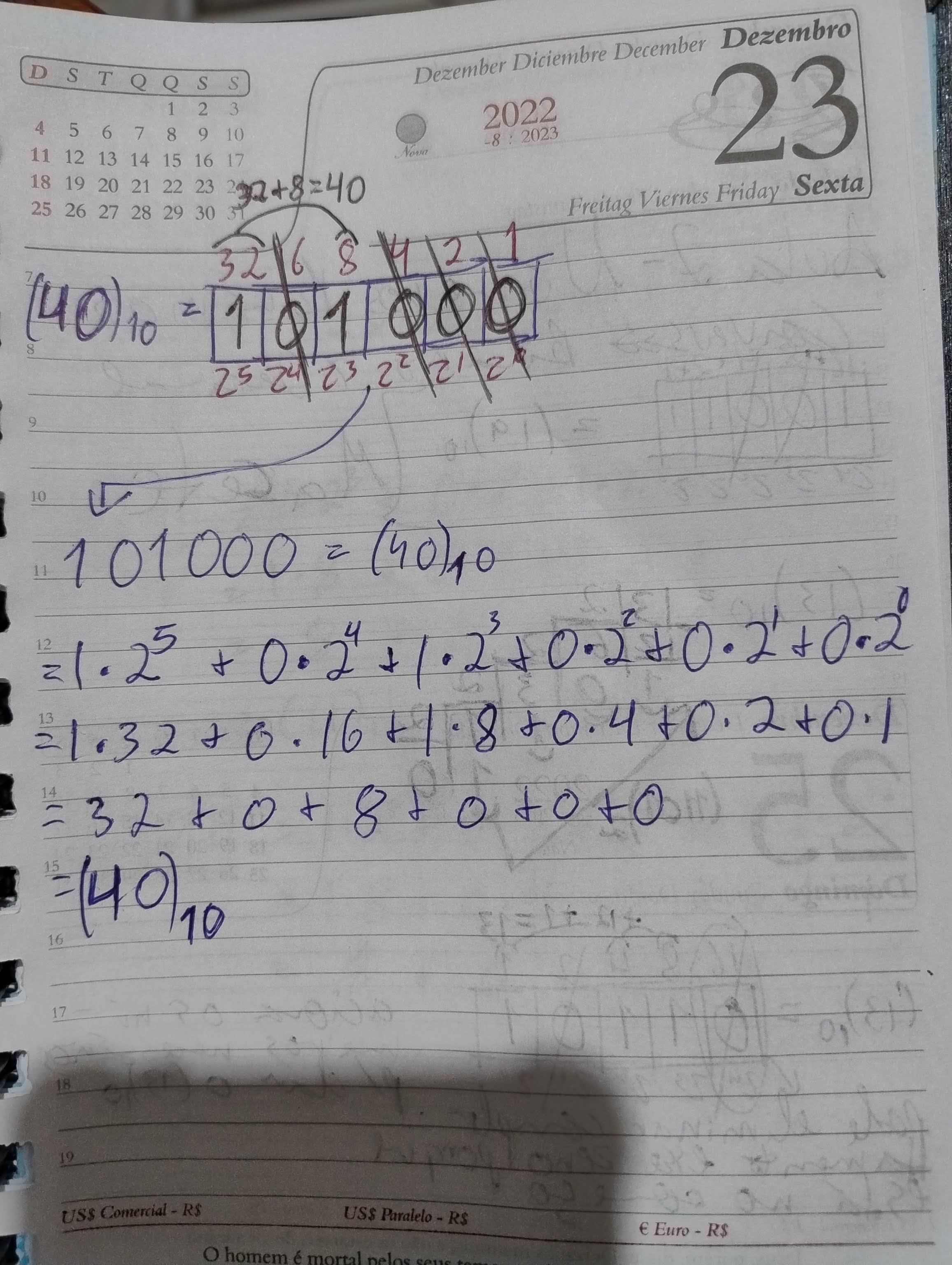 foto com texto e contas